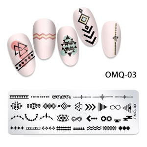 Rechteckige Metallform – OMQ-03