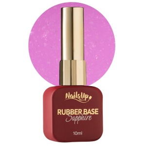 Rubber base NailsUp Sapphire Flakes 28 10ml