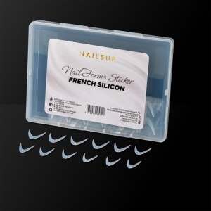 Sabloane NailsUp pentru tipsuri reutilizabile, french de interior - Img 2