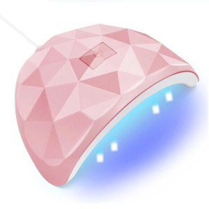 UV-LED-Mini-Lampe 802, 88W, Smart USB - Pink