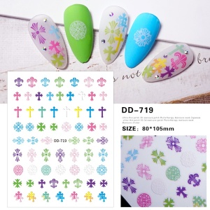 Abziehbild für Nägel - DD-719