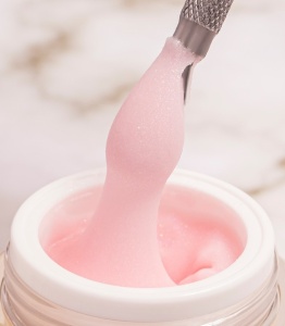 AcrylGel NailsUp - G51 Rose Glimmer 30g - Img 2