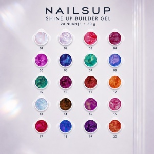 Builder Gel NAILSUP Shine Up 11 – UV/LED Aufbaugel 30 g - Img 4