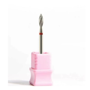 Capat de freza NAILSUP Flacara cuticule Red 2.3mm Cooling Bit