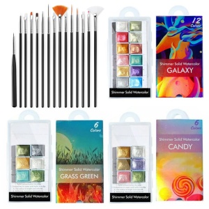Kit 3 Palete Sidefate Pentru Pictura Unghii â 013
