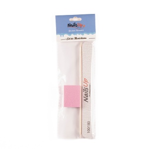 Kit NailsUp Buffer, Feile 100/180, Nagelhautklopfer