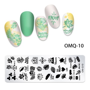 Nail Art Metallische Form – OMQ-10