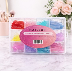 NAILSUP – Color Box Master Forms | 288 Stück