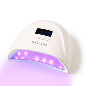 NAILSUP UV/LED Nagellampe – 48 W, Spiegeloberfläche | Schnelle & gleichmäßige Aushärtung