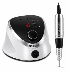 Professionelle elektrische Nagelfräse NAILSUP SML – 35.000 RPM, Twist-Lock System, Präzise Geschwindigkeitskontrolle