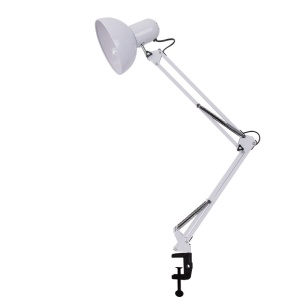 Professionelle NAILSUP Tischlampe für Maniküre & Büro Weisse – Verstellbar, 360° drehbar, E27-Fassung