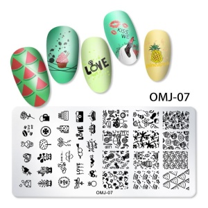 Rechteckige Metallform - OMJ-07