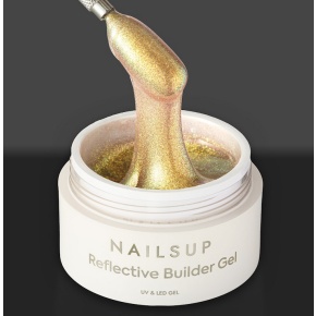 Reflective Aufbaugel NAILSUP 07 – UV/LED Glitzer Gel 50 mL