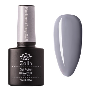 Semipermanenter Nagellack Zolla - Hema Free - Perfect Grey 045 - 7.3ml