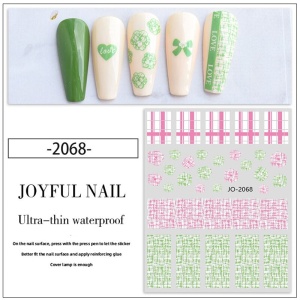 Abziehbild für Nägel - JO-2068