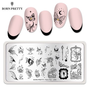 Metallic-Nagelform, Born Pretty, Fairy Tale-L004