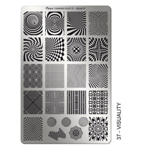 Moyra Metallstanzform für Stempel Nr. 37 Visualität