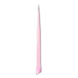 Multifunktionale Manikürepinzette, Wimpern, Pink