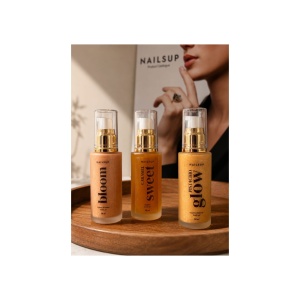 NAILSUP Organic Shimmer Body Oil Caramel Sweet 50ml – Körperöl mit Schimmer, Glow-Effekt & Karamellduft - Img 4