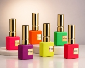 NAILSUP Shellac - Gold Is Your Reflection - Sunset in Miami 18, 8 ml - Img 3