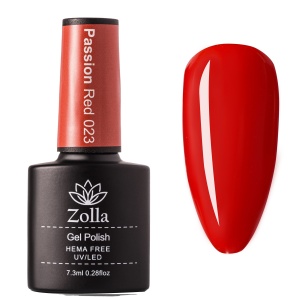 Semipermanenter Nagellack Zolla - Hema Free - Passion Red 023 - 7.3ml