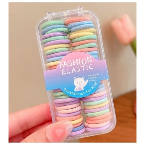 Set 100 Elastice Medii pentru Par - M3