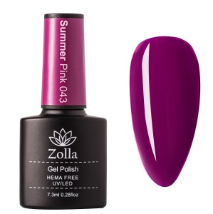 Shellac Zolla - Summer Pink 043- Hema Free - 7.3ml