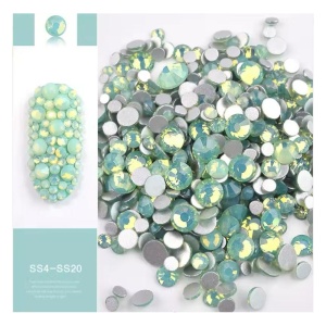 Smaragd Strassstein-Set für Nailart – 04