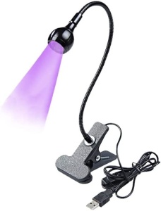 UV-LED-Lampe, 3W mit Clip-On Befestigung