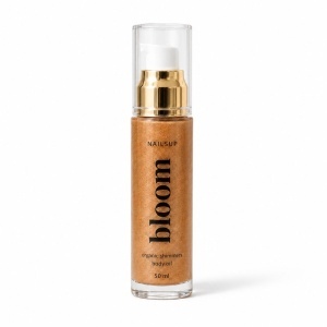 NAILSUP Organic Shimmer Body Oil Bloom 50ml – Körperöl mit Schimmer, Glow-Effekt & Blumenduft