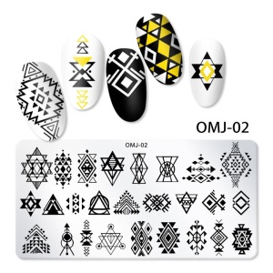 Rechteckige Metallform - OMJ-02