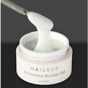 Reflective Aufbaugel NAILSUP 01 – UV/LED Glitzer Gel 50 ml