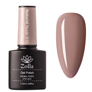 Semipermanenter Nagellack Zolla - Hema Free - Natural Nude 010 - 7.3ml