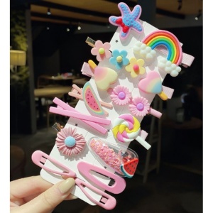 Set 14 Clame Par Multicolore pentru Copii - N2
