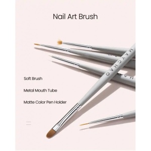 Set 5 pensule nail art manichiura Nailsup Grey Color