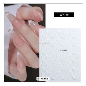 Sticker French Ombre White SD1933