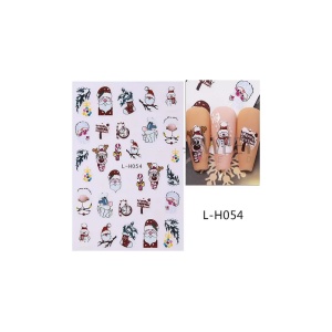 Sticker pentru unghii nail art Christmas LH-054