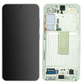 Display Samsung Samsung Galaxy S23 S911 Verde Light Green/Lime (rama gri) Original Service Pack