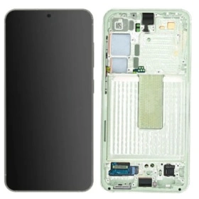 Display Samsung Samsung Galaxy S23 S911 Verde Light Green/Lime (rama gri) Original Service Pack