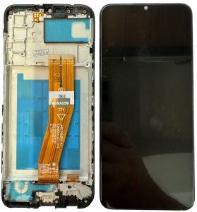 Display Compatibil pentru Samsung Samsung Galaxy A03s A037 / M03S Cu Rama Compatibil versiune G 160mm
