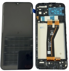 Display Compatibil pentru Samsung Samsung Galaxy A14 4G A145F Versiune NON EU cu Rama