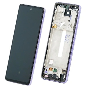 Display Samsung Samsung A52 A525 4G Violet Original Samsung Service Pack Moka Parts Original Service Pack
