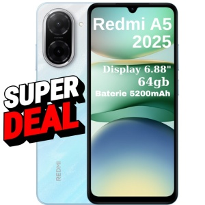 Telefon mobil Xiaomi Redmi A5, 3GB RAM, 64GB, 4G, Display 6.88", 5200mAh, Ocean Blue