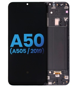 Display Compatibil OLED pentru Samsung Samsung Galaxy A50 A505 LCD iNcell cu Rama