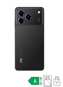 Telefon ZTE Blade A76, 128gb , 4gb ram, Display 6.75", Baterie 5000mAh, Negru - Img 2