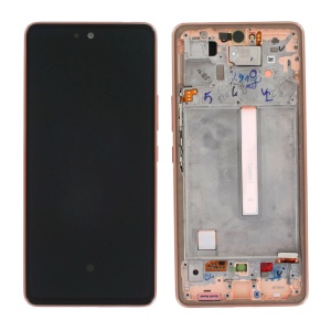 Display Samsung Samsung Galaxy A53 5G A536 Original Peach cu Rama Original Service Pack
