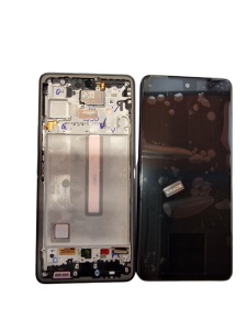 Display Samsung Samsung Galaxy A53 5G A536 Black cu Rama LCD INCELL , compatibil Original Service Pack