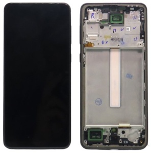 Display Compatibil INCELL pentru Samsung Samsung Galaxy A33 5g A336 cu Rama Negru Compatibil incell cu Rama,