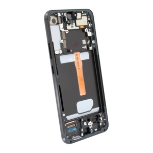 Display Samsung Original Samsung Galaxy S22 Plus S906 cu rama, Phantom Black Original Service Pack