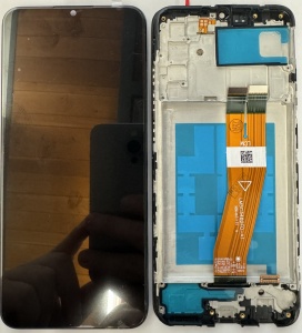 Display Compatibil pentru Samsung Samsung Galaxy A02s A025 / M02s Cu Rama versiune NON EU Dimensiune 160MM